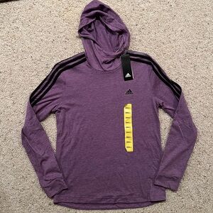 NWT adidas hooded long sleeve